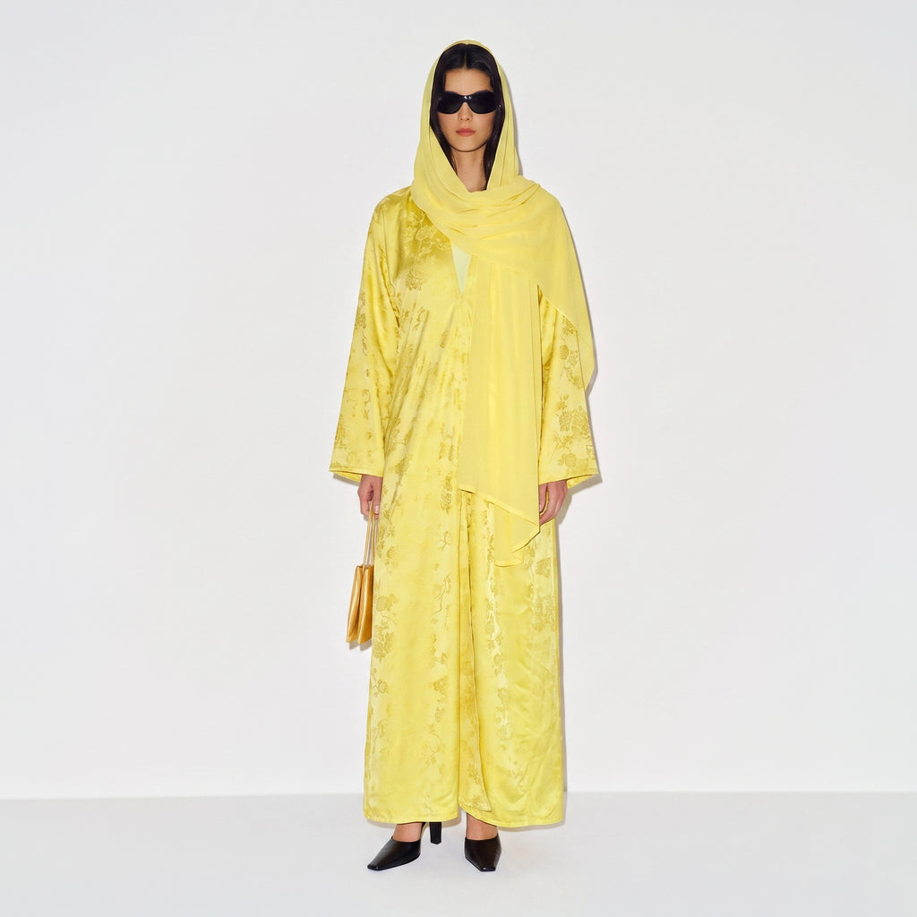 Lemon Quartz Abaya