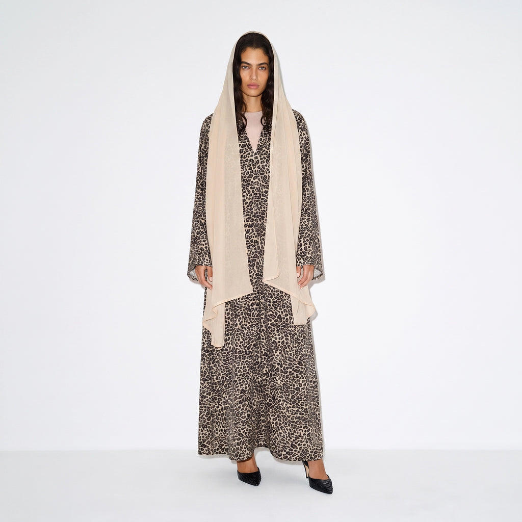 Leopard Prowl Abaya
