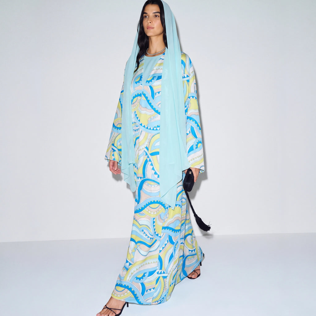 Riviera Swirl Abaya