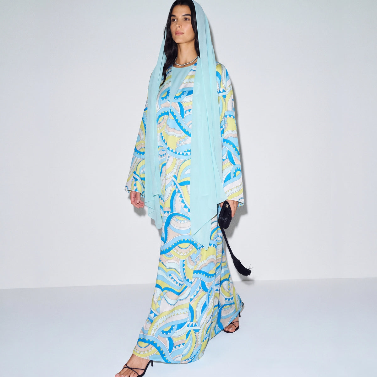 Riviera Swirl Abaya