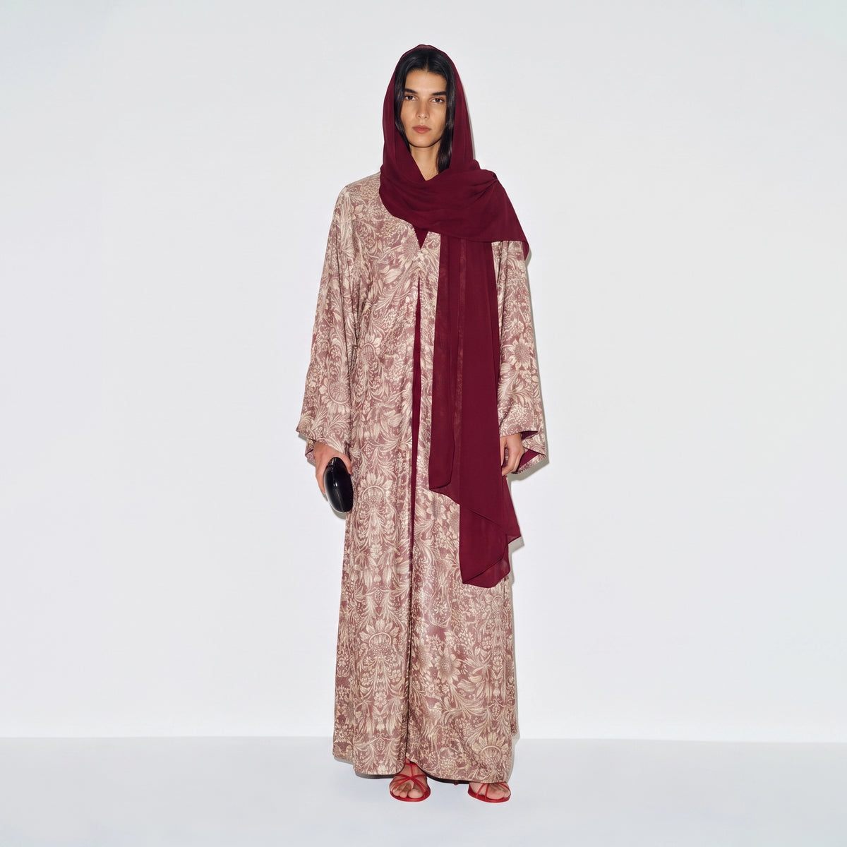 Merlot Tapestry Abaya