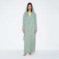 Verdant Geometric Abaya