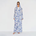 Porcelain Garden Abaya