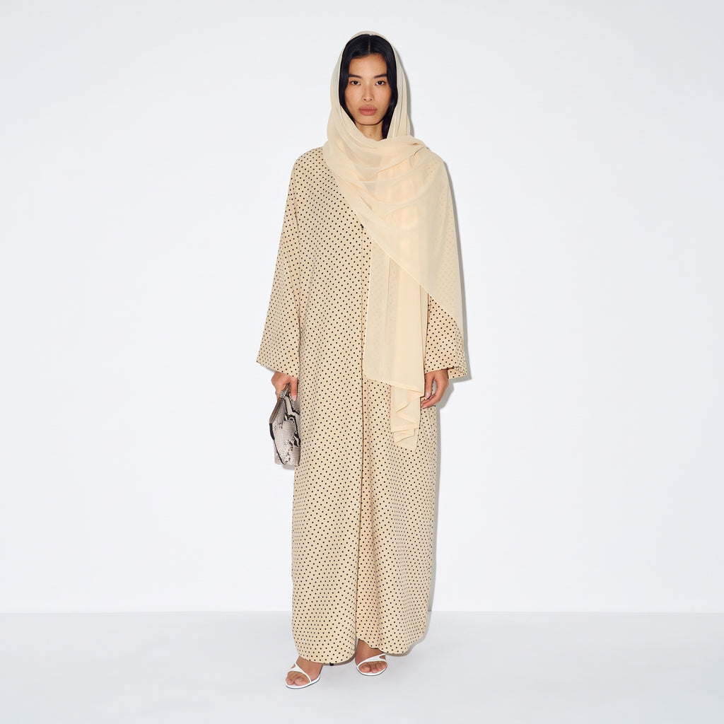 Sand Dot Abaya