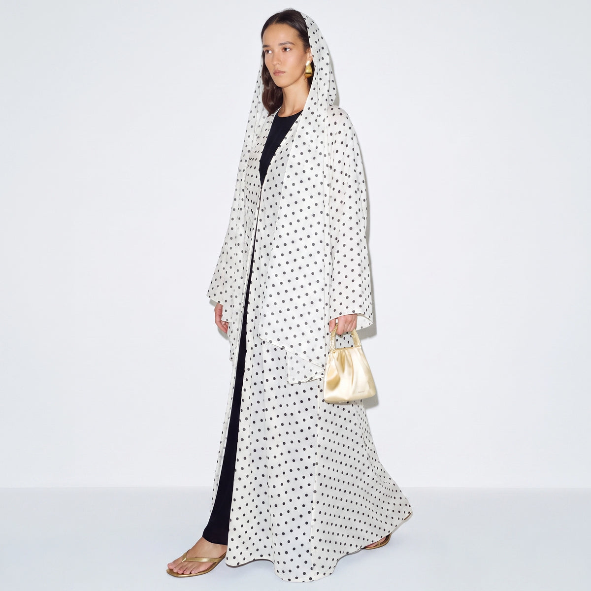Vintage Dot Abaya