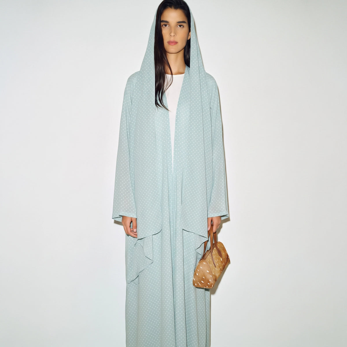 Mint Dot Abaya
