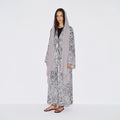 Silver Safari Abaya