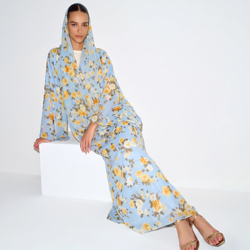 Buttercup Sky Abaya