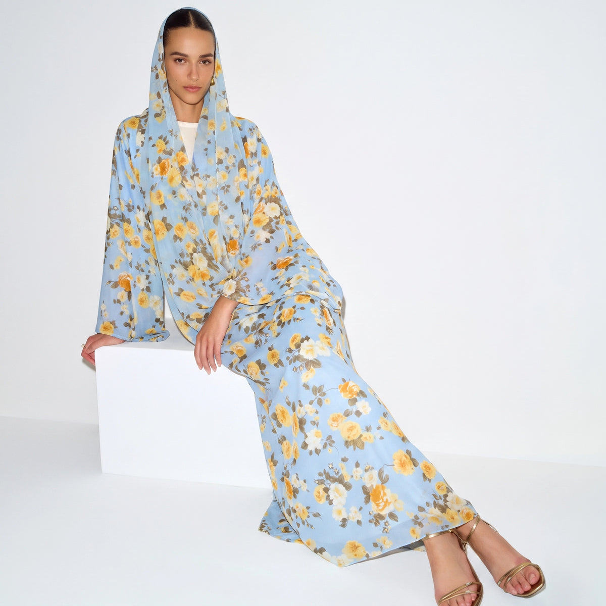Buttercup Sky Abaya