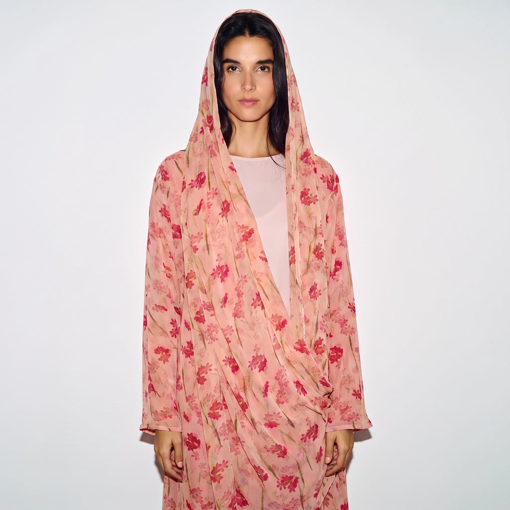 Blush Poppy Abaya