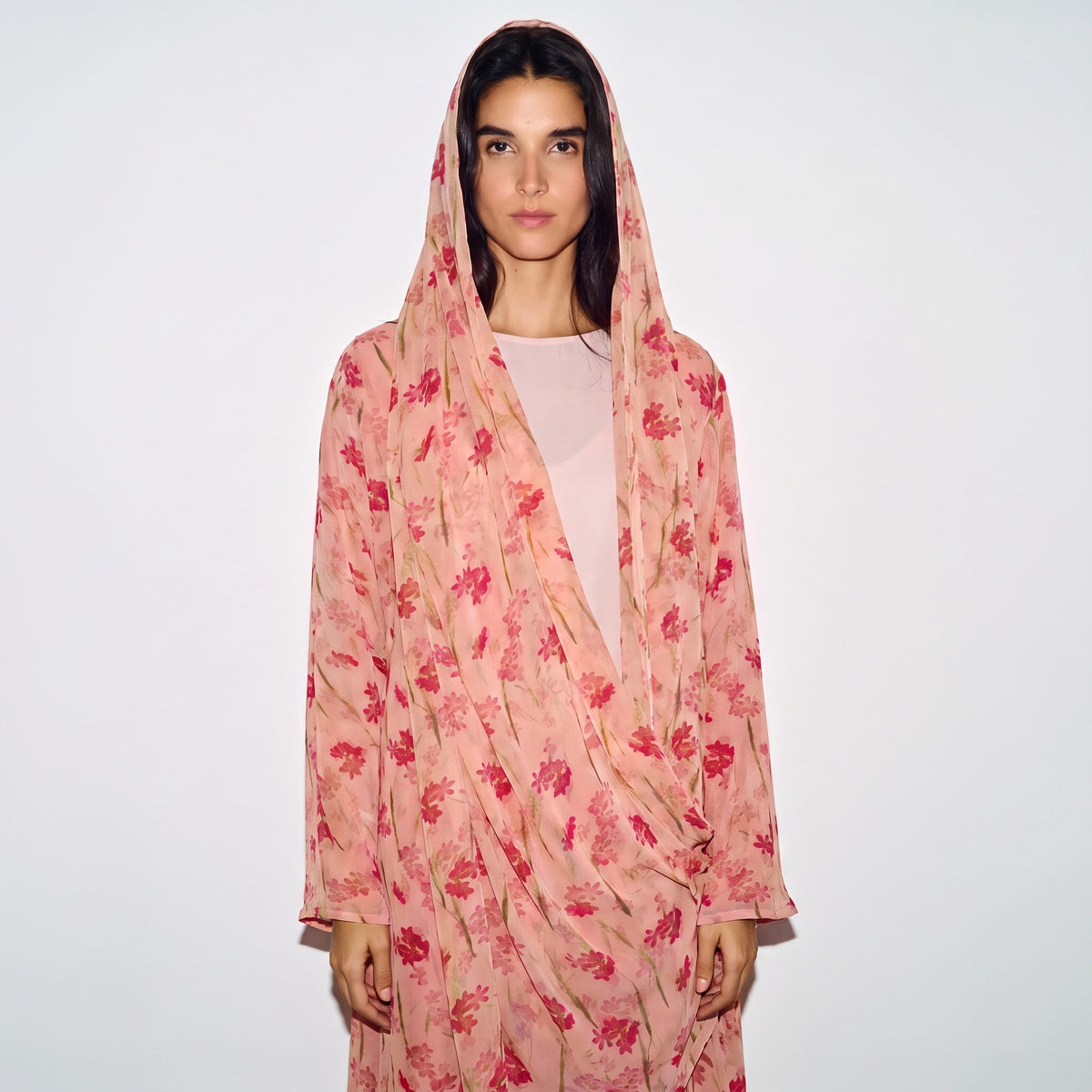 Blush Poppy Abaya