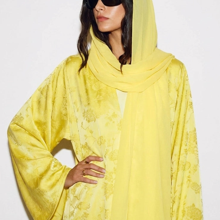Lemon Quartz Abaya
