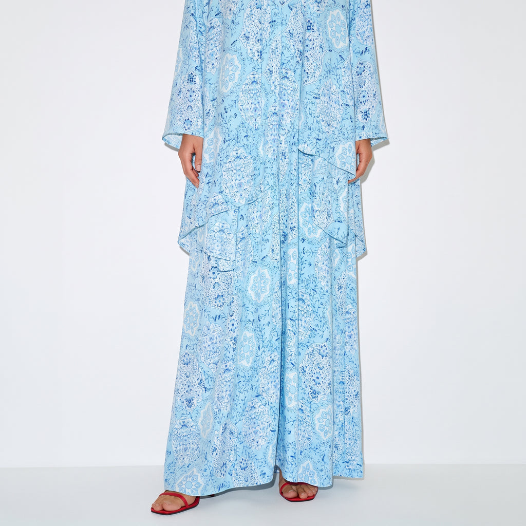 Powder Mosaic Abaya