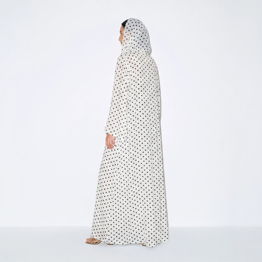 Vintage Dot Abaya