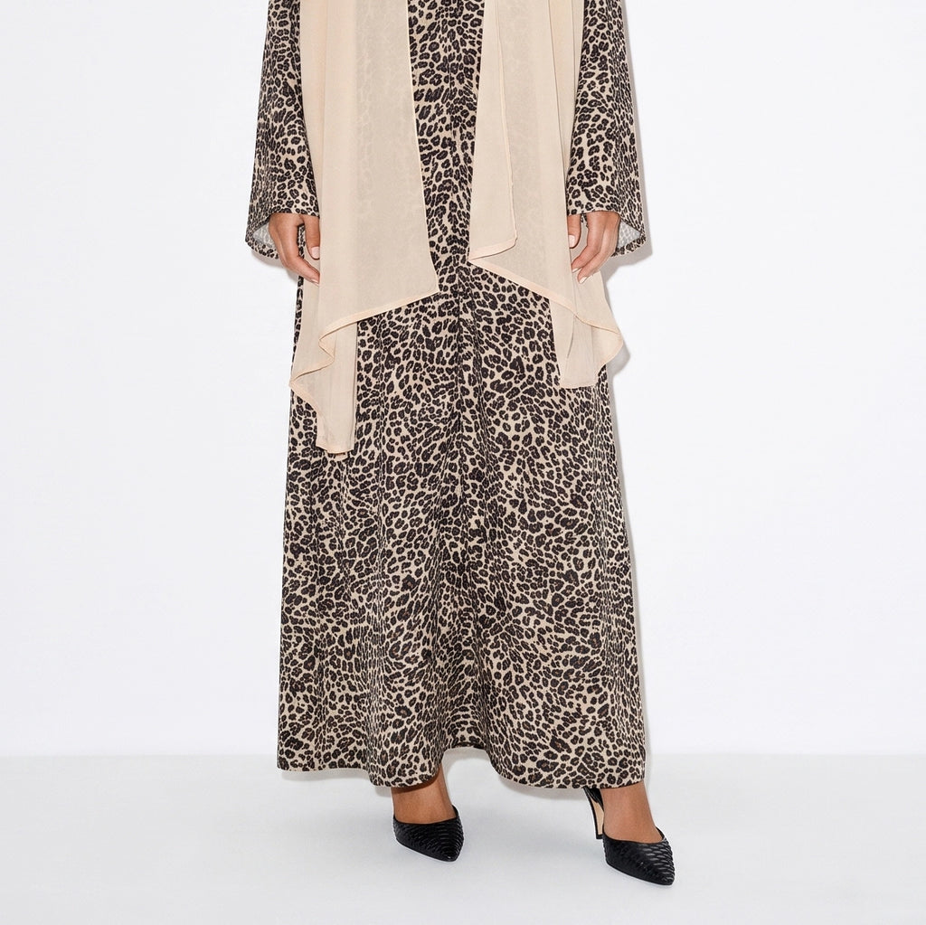 Leopard Prowl Abaya