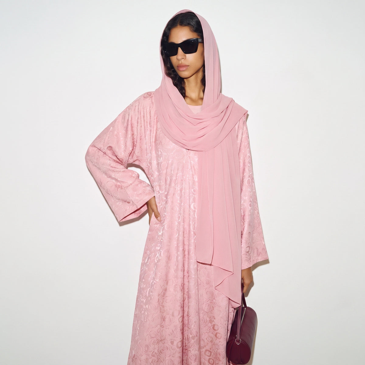 Bubblegum Quartz Abaya