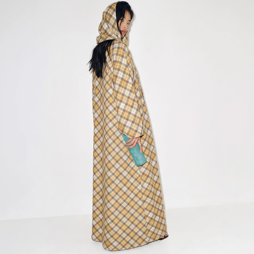 Marl Plaid Abaya