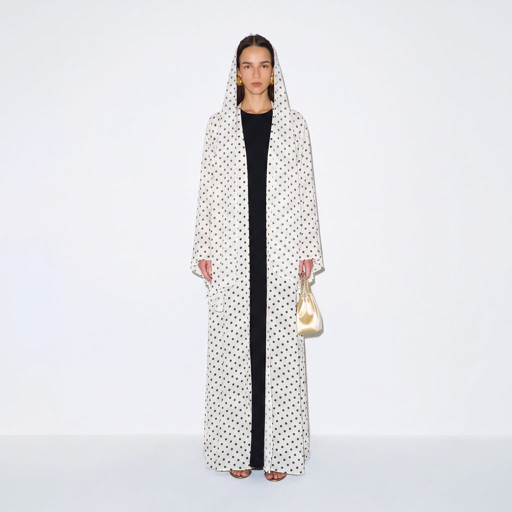 Vintage Dot Abaya