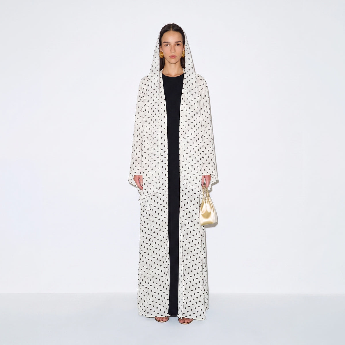 Vintage Dot Abaya