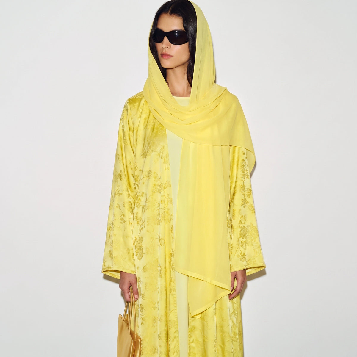Lemon Quartz Abaya