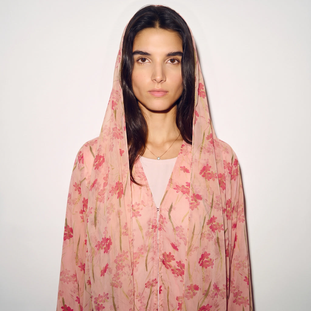 Blush Poppy Abaya