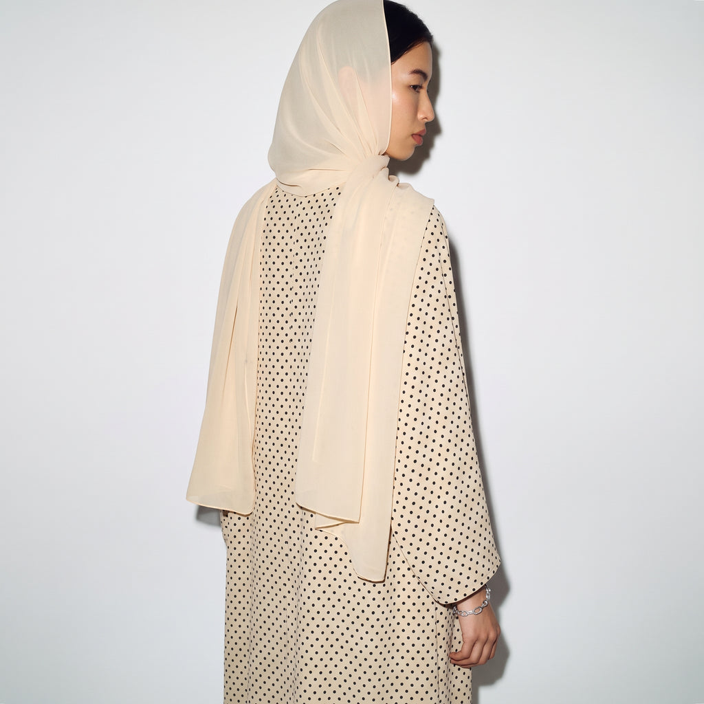 Sand Dot Abaya
