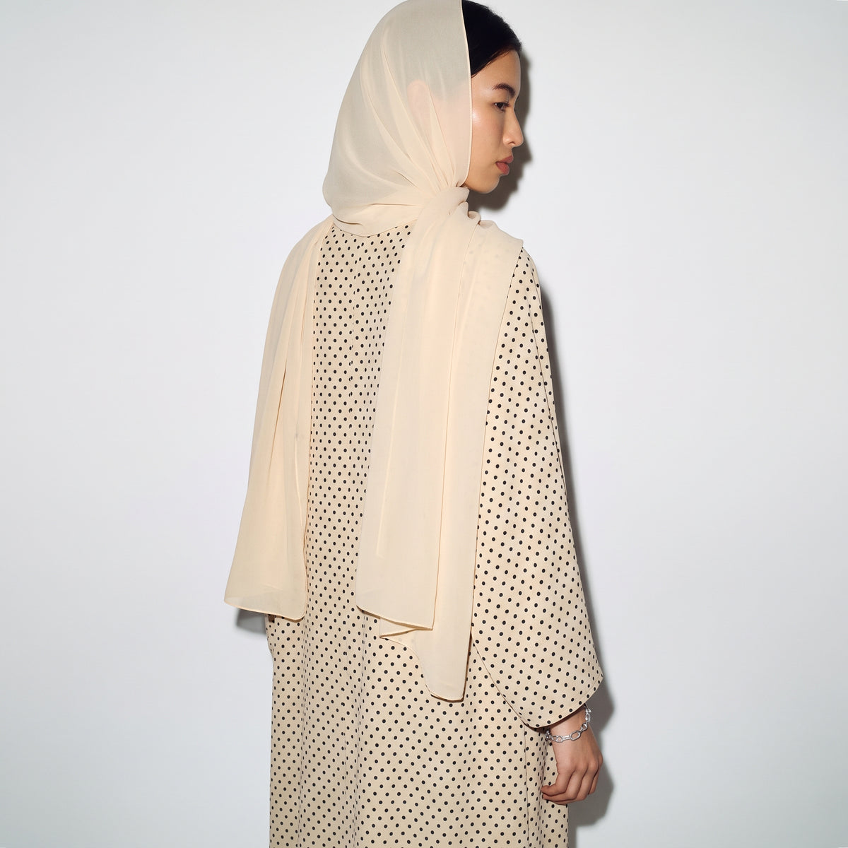Sand Dot Abaya