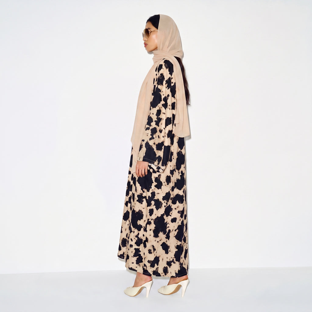 Cowhide Abaya
