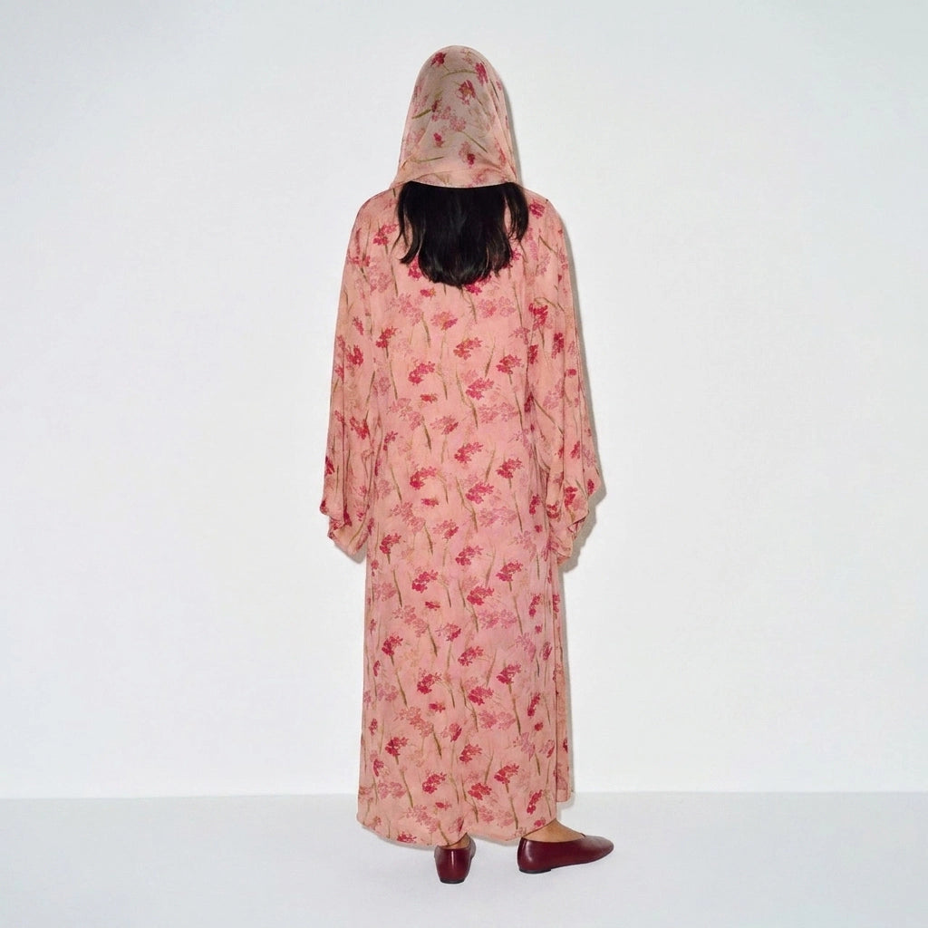 Blush Poppy Abaya