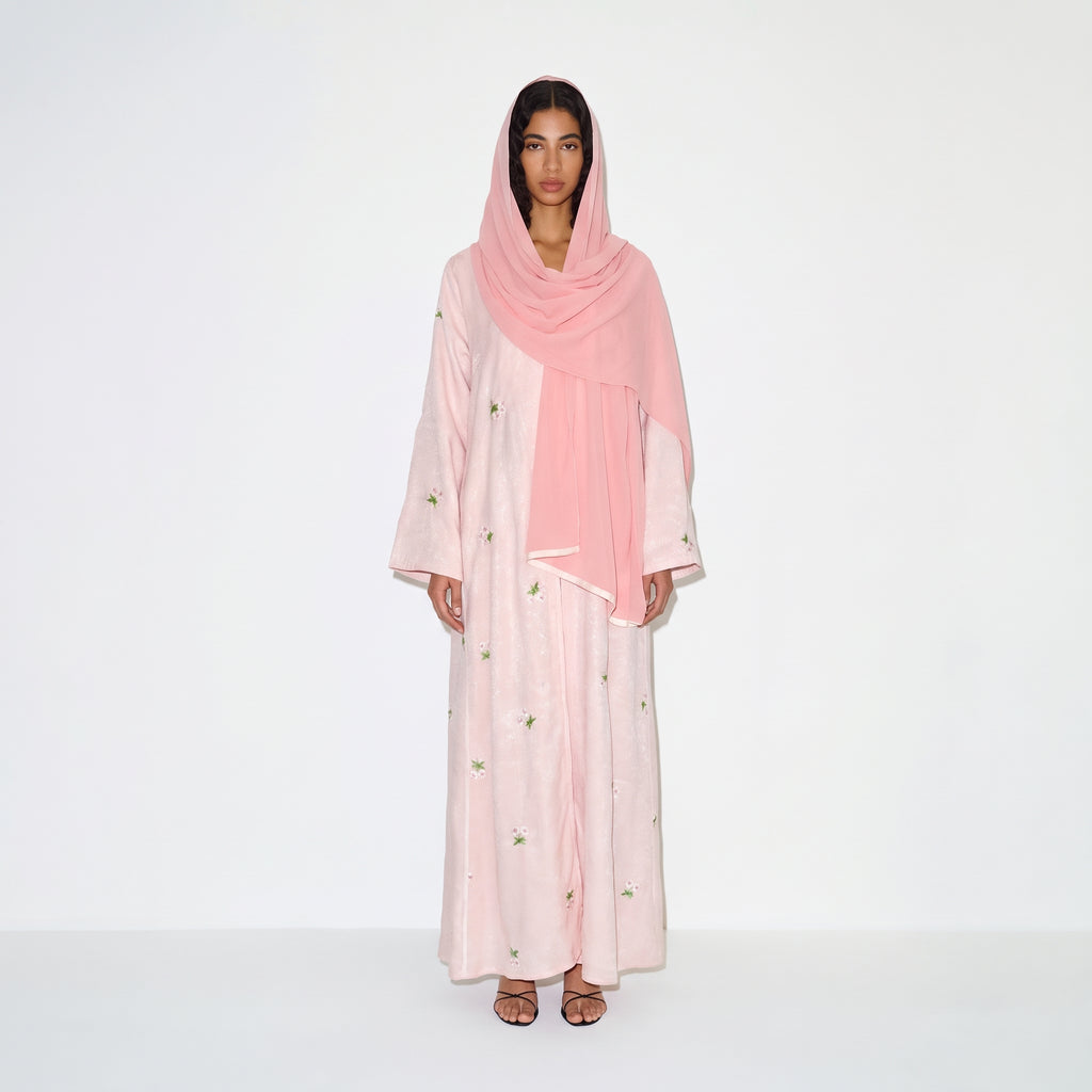 Powder Petal Abaya