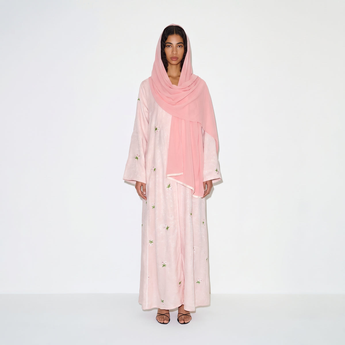 Powder Petal Abaya