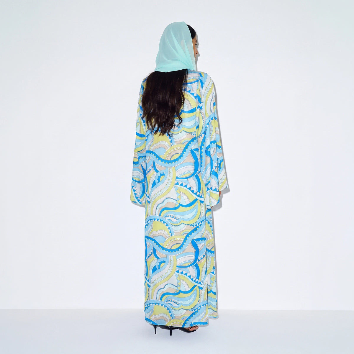 Riviera Swirl Abaya