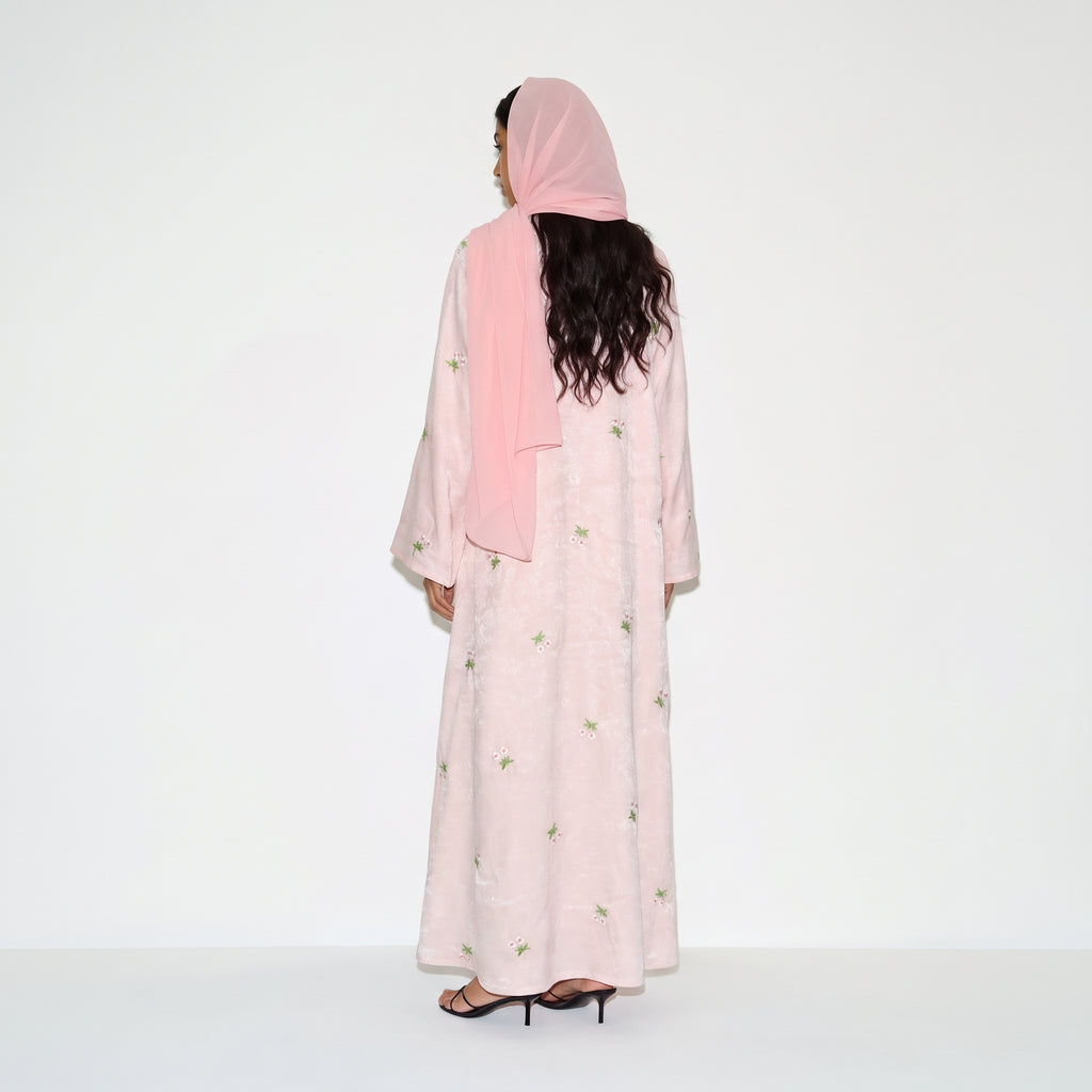 Powder Petal Abaya