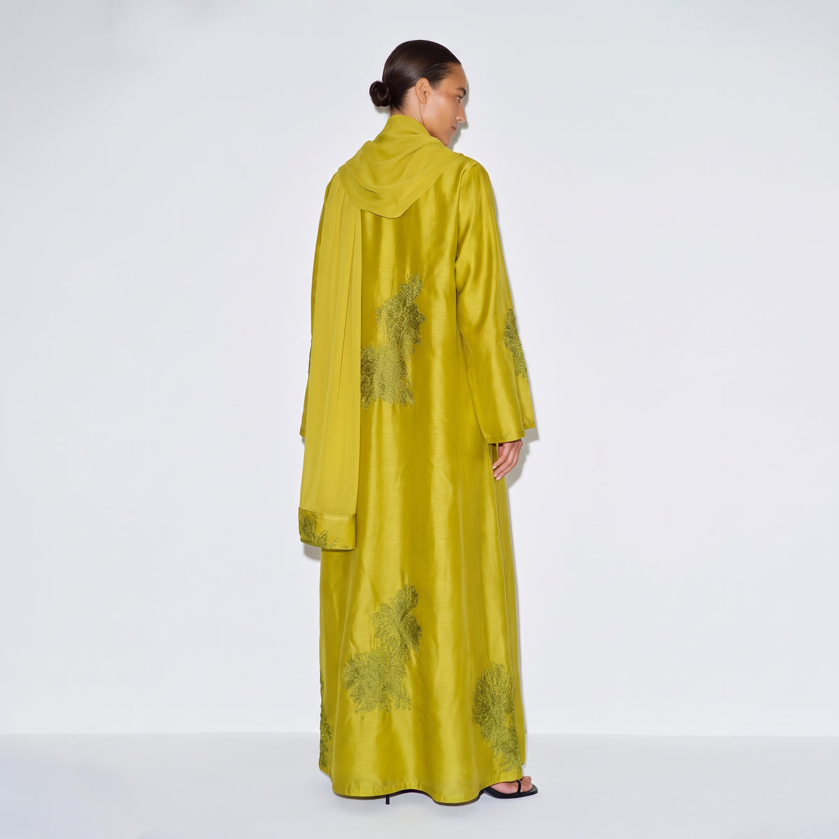 Sunlit Chartreuse Abaya